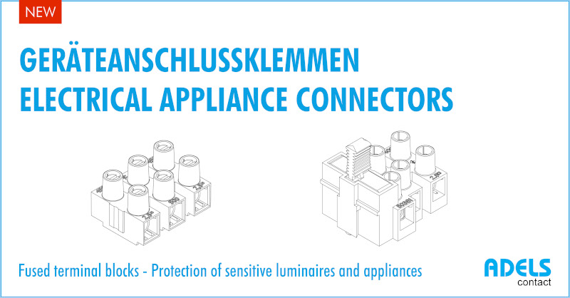 Electrical appliance connectors – Protection of sensitive luminaires and appliances