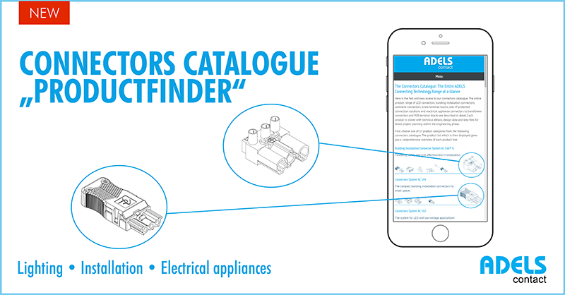 Lighting • Installation • Electrical appliances - Connectors catalogue 