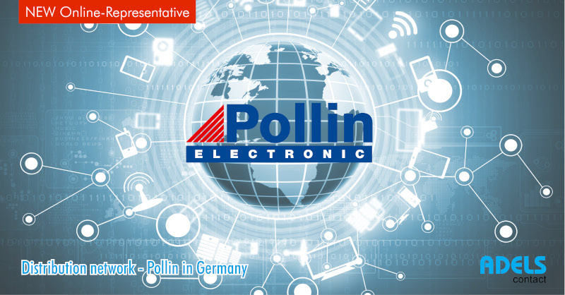 Adels-Contact expands its distribution network – with our online partner Pollin in Germany