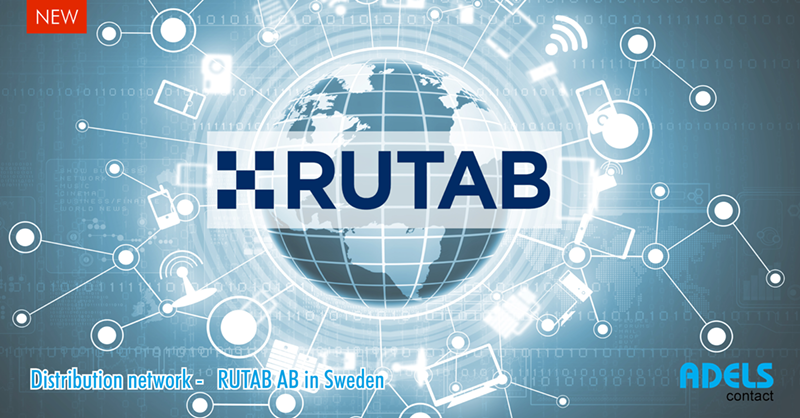 Adels-Contact expands its distribution network – with our new partner RUTAB in Sweden