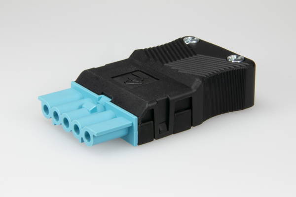 Connectors System AC 164 - Plug and Socket Connectors Flat Version - AC 164 BUF/ 5 PB ZEL SW