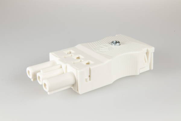 Building Installation Connector System AC 166® G - Plug and Socket Connectors Flat Version - AC 166 GBUPF/ 3 WS