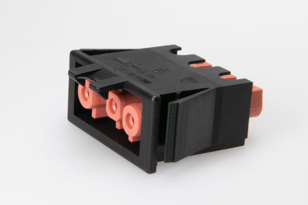 Building Installation Connector System AC 166® G - Panel Mounting - AC 166 GEBUBV/ 3 HR/SW