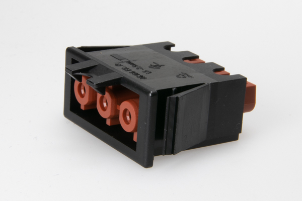 Building Installation Connector System AC 166® G - Panel Mounting - AC 166 GEBUKV/ 3 BR/SW