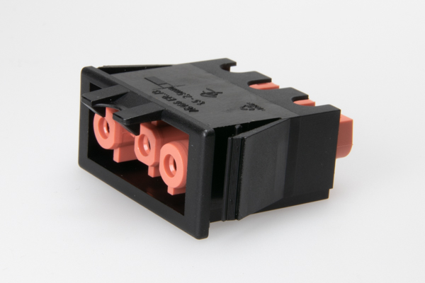 Building Installation Connector System AC 166® G - Panel Mounting - AC 166 GEBUKV/ 3 HR/SW